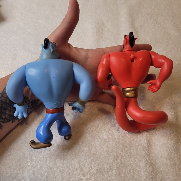 Vintage Disney 18 peice Alladin full cast set action figures and extras - Picture 16 of 16